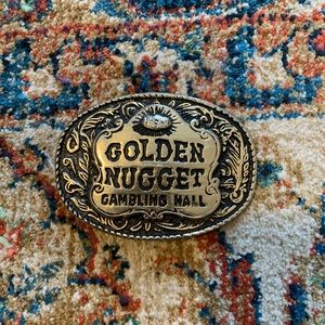 1970’s Golden Nugget belt buckle